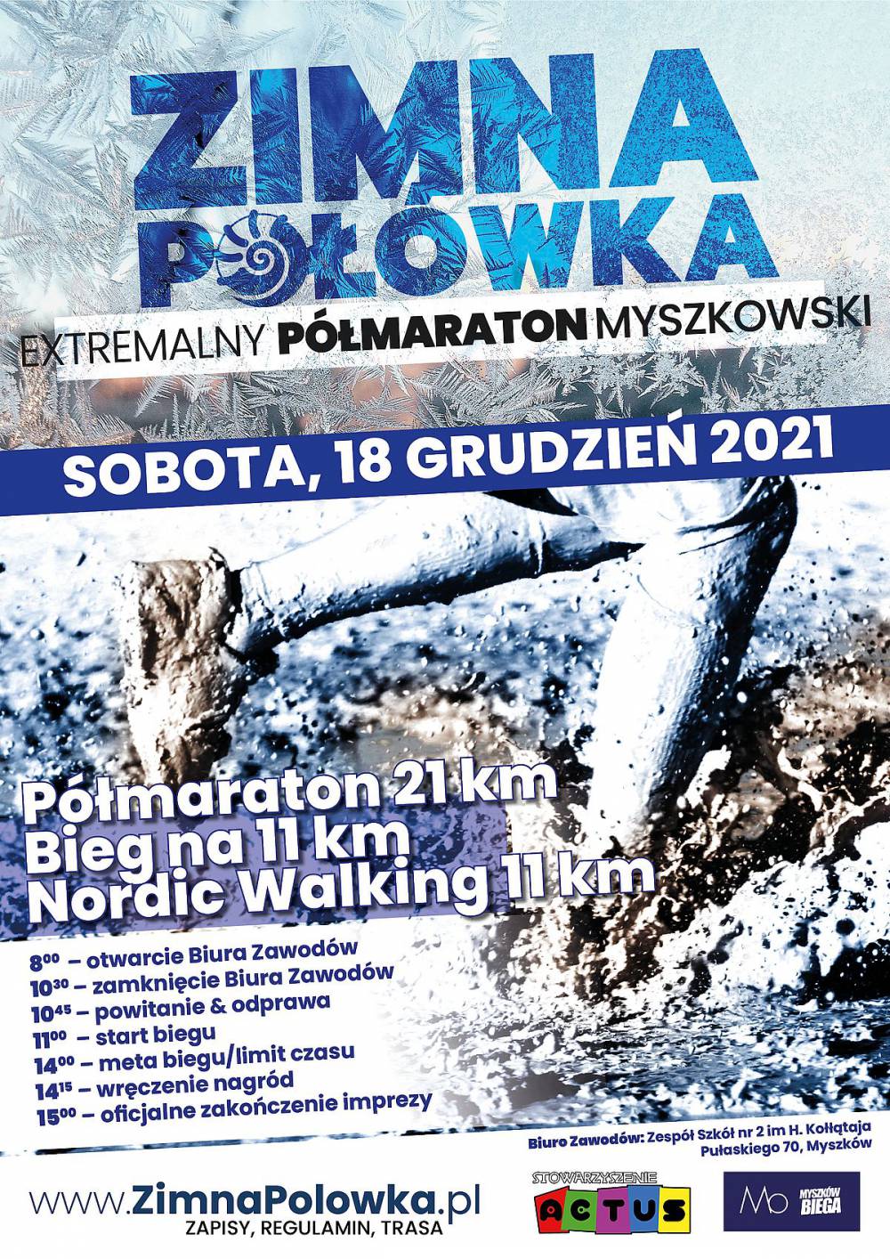 Zimna Połówka Półmaraton Myszkowski